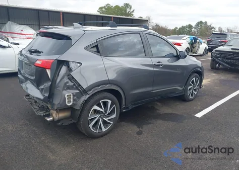 2019 Honda Hr-V Sport z USA, uszkodzony, nr VIN 3CZRU5H19KG701540